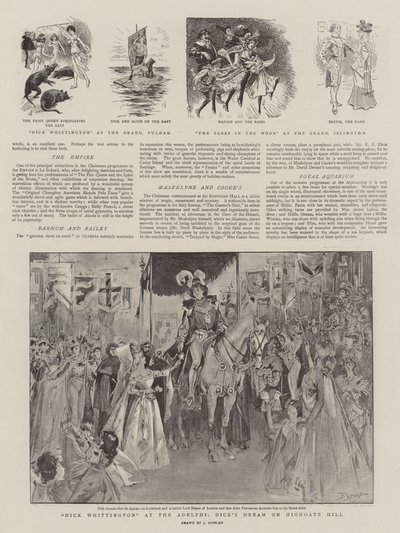 Divertissements de Noël - after John Duncan